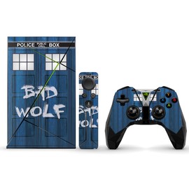 MightySkins Skin Compatible With NVIDIA Shield TV (2017) wrap cover sticker skins Time Lord Box