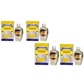2 Packs - Rhino Nano Essential Oil - Bon Chai Dau Con Te Giac Cong Nghe Nano - 10 mL per Bottle X 4 Bottles per Order - Made in U.S.A.