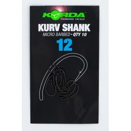 Korda Kurv Shank B Size 8/Carp Fishing Hooks