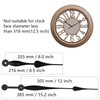 YOUNGTOWN High Torque Long Shaft Clock Movement Mechanism with 12