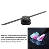 3D Hologram Fan 224 LED Light Beads High Resolution 3D