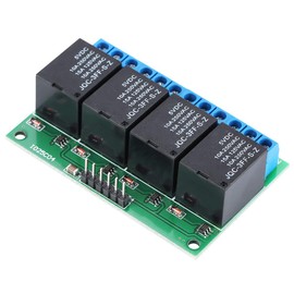 4 Channels Bistable Impulse Relay DC 5V Bistables Relay Low Pulse Trigger Relay Module Mini Relay Bistable