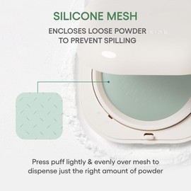 LANEIGE Neo Blurring Powder: Korean Oil-Control Compact with Pore Blurring, Smoothing Finish & Travel-Friendly, No-Spill Packaging