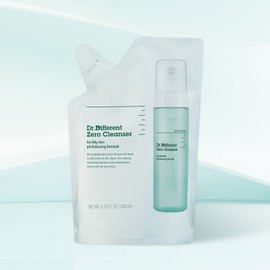 Doctor Different Dr. Different Mildly Acidic Hypoallergenic Zero Cleanser Oily 200ml Refill / 닥터디퍼런트 약산성 저자극 제로 클렌저 지성 200ml 리필
