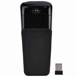 2.4GHz Foldable Wireless Arc Touch Mouse Mice   USB Receiver For pc NoteBook Smart TV Black