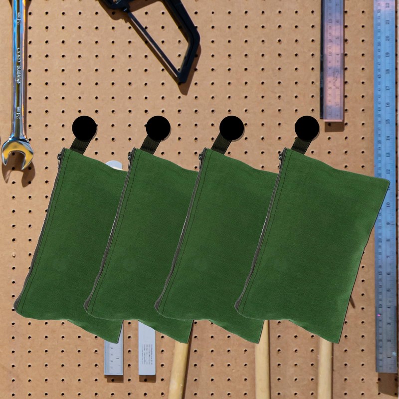 12 Pcs Tool Pouches With Zipper 11.8 x 7.9 Inch