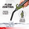 TERA PUMP Fuel Transfer Pump w/Quick Flow Control Nozzle &