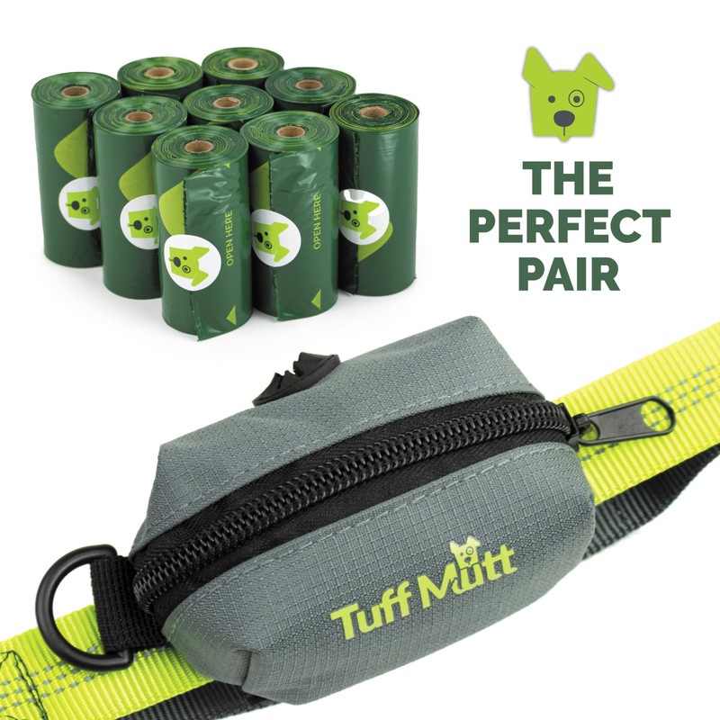 Tuff Mutt Dog Poop Bags - Dispenser-Friendly, Leak-Proof Waste Bags