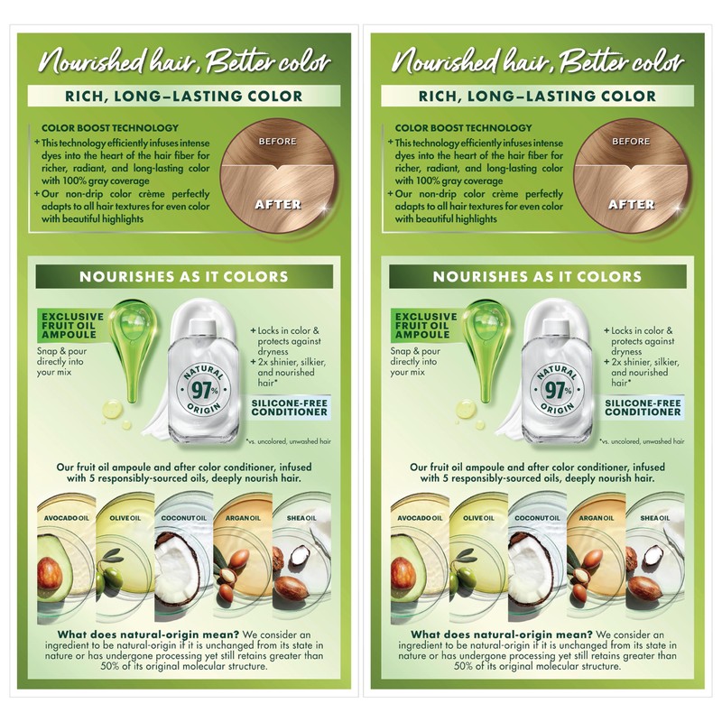 Garnier Hair Color Nutrisse Nourishing Creme, 111 Extra-Light Ash Blonde