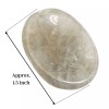 Smoky Quartz Thumb Worry Stone