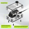 hygger Aquarium Air Pump 2.5W Ultra-Quiet Fish Tank Small Oxygenating