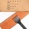 Yuentoen 4 Pcs Sharp Head Pricking Iron Leather Hole Punch,