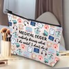 G2TUP Medical Coder Makeup Bag Medical Coding Gifts Code Worker
