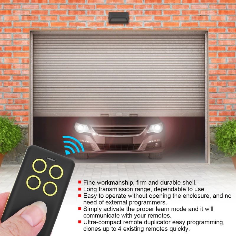 280mhz -868mhz Multi Frequency Duplicate Garage Remote Control Gate Door