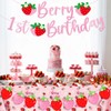Tegeme Berry First Birthday Decor Strawberry 1st Birthday Decorations for