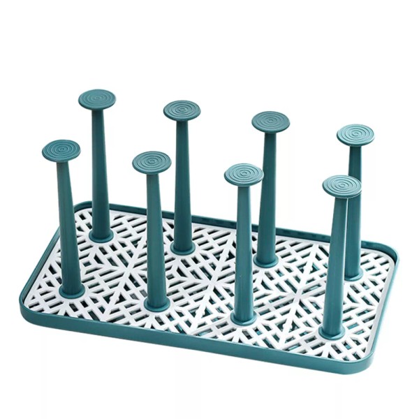Unbranded Plate Drying Rack Bowl Drying Rack Bottle Drainer Stand