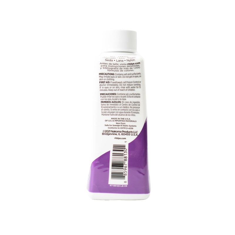 Rit Dye Liquid 236ml Eggplant
