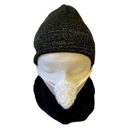 White Plain Nose Warmer Birthday/Secret Santa/Stocking Gift Idea.