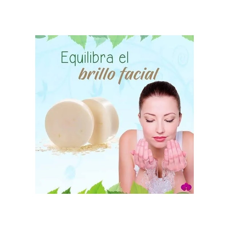 Crema Facial Arroz Mascarilla Jabón