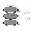 Textar 2376802 Brake Pad Set, disc brake