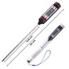 Digital Thermometer for Food, Liquid, Oil, Ultra Fast Measurement and
