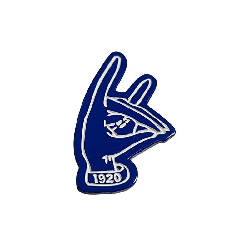 Divine Nine Depot Zeta Phi Beta Hand Sign 1920 Lapel