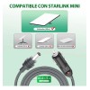 Cable Alimentador De Dc A Encendedor Auto Para Starlink Mini