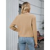 ZAFUL Womens Fall Cable Knit Chunky Cardigan Sweaters Casual Long