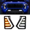 Fancemot LED Front Bumper Fog Lights Daytime Running Lights DRL