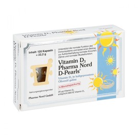 Vitamin D3 Pharma Nord 20 µg Capsules