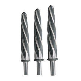 Drill America 3 Piece Bridge/Construction Reamer Set, (Sizes 1/2", 3/8" and 3/4 with 1/2" Shank) DWR Series