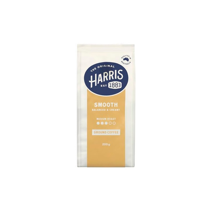 Harris Smooth Ground Coffee, 200g