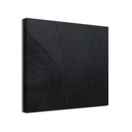 QSQ Abstract Wall Art For Living Room Abstract Canvas Black Minimalist Modern Art Bedroom Kitchen 13×13 Inch Paintings Artwork Modern
