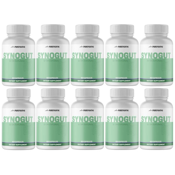 PureFight4U Synogut 10 Bottles 600 Capsules