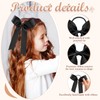 20 Pieces Long Cheerleader Hair Bows, 9.06 inches Satin Hair