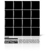 VViViD 11 Sheets Peel and Stick Black Gloss Faux Ceramic
