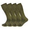 1 Pair-Men's Long Military Combat Crew Boot Socks Army Combat