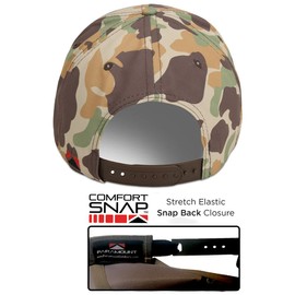 Paramount Outdoors Chocolate Lab Hat for Men Duck Dog Old School Vintage Camo Cap Hunting Hat Dog Training Snapback