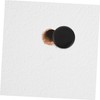 KOMBIUDA 2pcs Decorative Drywall Hole Covers Round Plastic Cover for