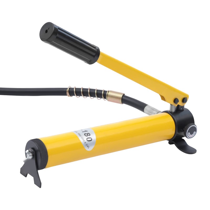 Split Hydraulic Jack with Pump and Oil Pipe Portable Steel