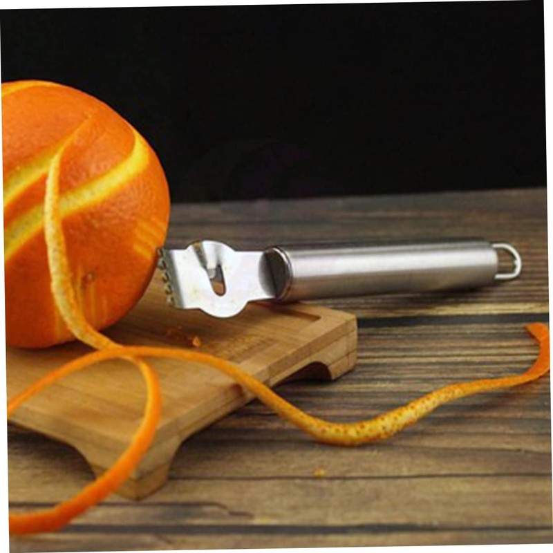 VILLFUL Citrus Peeler 2pcs Lemon Grater and Vegetable Peeler Set