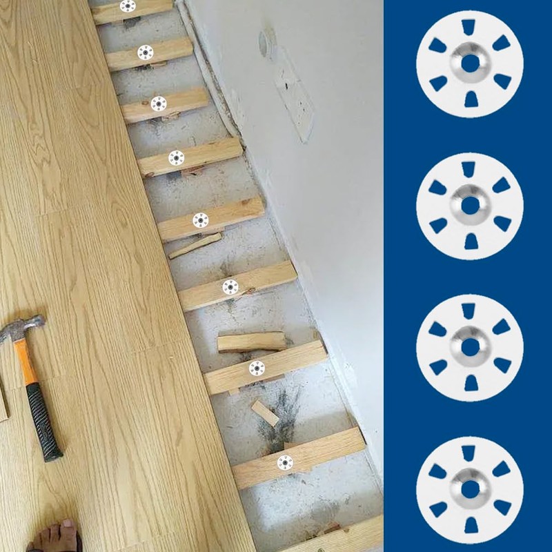 100 PCS Tile Backer Board Washers 35mm Diameter Easy Fix