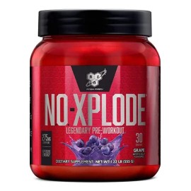 Pre Workout No- Explode Bsn 1.22 Lb De 30 Serv Sabor Uva