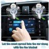 Tallew Car Air Freshener Cute Diffuser Rotating Propeller Outlet Vent