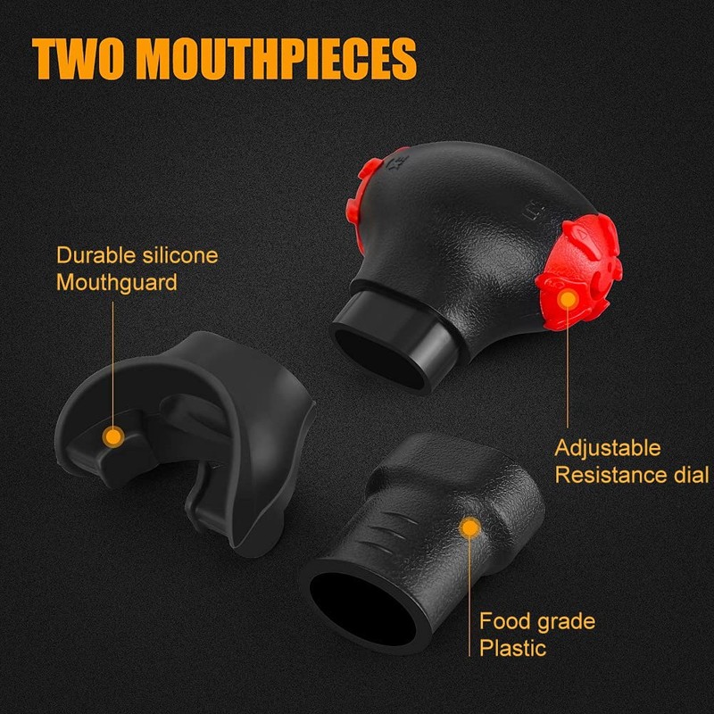Sonmol Pulmonary Respiration Trainer Training Equipment Spirometer Inspiration and Exspiration