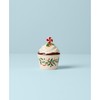 Lenox 886642 - Plato de dulces para cupcakes, diseño navideño