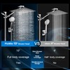 Shower Head Combo,10 Inch High Pressure Rain Shower Head with