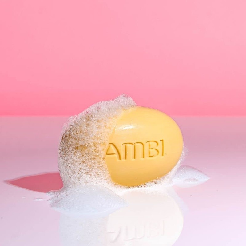 Ambi Cleansing Bar Soap Cocoa Butter 3.5oz (3 Pack)