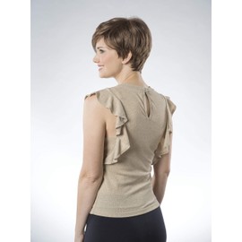 Lia by Tony of Beverly Womens Synthetic Wig (Sand Stone)