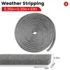 Weather Stripping for Doors and Windows, Brush Seal Strip, Strong